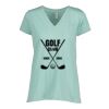 Ladies Essential Relaxed V-Neck Tee Thumbnail