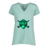 Ladies Essential Relaxed V-Neck Tee Thumbnail