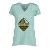 Ladies Essential Relaxed V-Neck Tee Thumbnail
