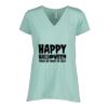 Ladies Essential Relaxed V-Neck Tee Thumbnail