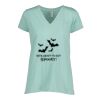 Ladies Essential Relaxed V-Neck Tee Thumbnail