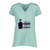 Ladies Essential Relaxed V-Neck Tee Thumbnail