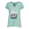Ladies Essential Relaxed V-Neck Tee Thumbnail