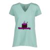 Ladies Essential Relaxed V-Neck Tee Thumbnail