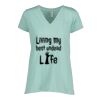 Ladies Essential Relaxed V-Neck Tee Thumbnail