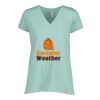 Ladies Essential Relaxed V-Neck Tee Thumbnail