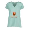 Ladies Essential Relaxed V-Neck Tee Thumbnail