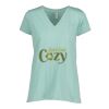 Ladies Essential Relaxed V-Neck Tee Thumbnail