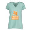 Ladies Essential Relaxed V-Neck Tee Thumbnail