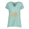 Ladies Essential Relaxed V-Neck Tee Thumbnail