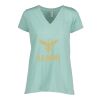 Ladies Essential Relaxed V-Neck Tee Thumbnail