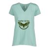 Ladies Essential Relaxed V-Neck Tee Thumbnail