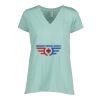Ladies Essential Relaxed V-Neck Tee Thumbnail
