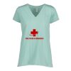 Ladies Essential Relaxed V-Neck Tee Thumbnail