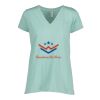 Ladies Essential Relaxed V-Neck Tee Thumbnail