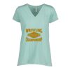 Ladies Essential Relaxed V-Neck Tee Thumbnail