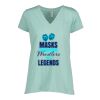 Ladies Essential Relaxed V-Neck Tee Thumbnail