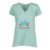 Ladies Essential Relaxed V-Neck Tee Thumbnail