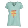Ladies Essential Relaxed V-Neck Tee Thumbnail