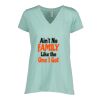 Ladies Essential Relaxed V-Neck Tee Thumbnail