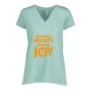 Ladies Essential Relaxed V-Neck Tee Thumbnail