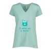 Ladies Essential Relaxed V-Neck Tee Thumbnail