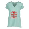 Ladies Essential Relaxed V-Neck Tee Thumbnail