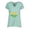 Ladies Essential Relaxed V-Neck Tee Thumbnail