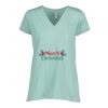 Ladies Essential Relaxed V-Neck Tee Thumbnail