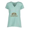 Ladies Essential Relaxed V-Neck Tee Thumbnail