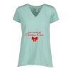 Ladies Essential Relaxed V-Neck Tee Thumbnail