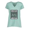 Ladies Essential Relaxed V-Neck Tee Thumbnail