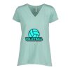 Ladies Essential Relaxed V-Neck Tee Thumbnail