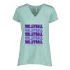 Ladies Essential Relaxed V-Neck Tee Thumbnail