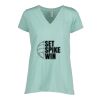 Ladies Essential Relaxed V-Neck Tee Thumbnail