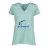 Ladies Essential Relaxed V-Neck Tee Thumbnail