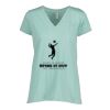 Ladies Essential Relaxed V-Neck Tee Thumbnail