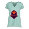 Ladies Essential Relaxed V-Neck Tee Thumbnail