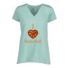 Ladies Essential Relaxed V-Neck Tee Thumbnail