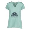 Ladies Essential Relaxed V-Neck Tee Thumbnail