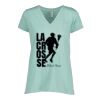 Ladies Essential Relaxed V-Neck Tee Thumbnail