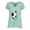 Ladies Essential Relaxed V-Neck Tee Thumbnail