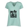 Ladies Essential Relaxed V-Neck Tee Thumbnail