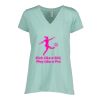 Ladies Essential Relaxed V-Neck Tee Thumbnail