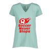 Ladies Essential Relaxed V-Neck Tee Thumbnail