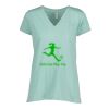 Ladies Essential Relaxed V-Neck Tee Thumbnail