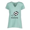Ladies Essential Relaxed V-Neck Tee Thumbnail