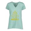 Ladies Essential Relaxed V-Neck Tee Thumbnail