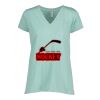 Ladies Essential Relaxed V-Neck Tee Thumbnail