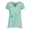 Ladies Essential Relaxed V-Neck Tee Thumbnail